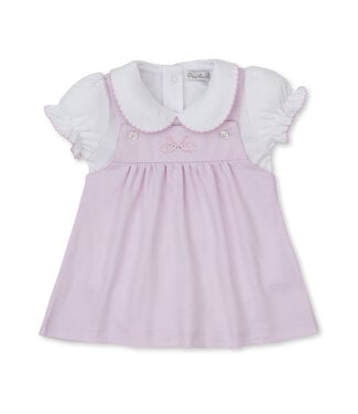 Kissy Kissy Pink/White Springtime Bunny Fun Jumper Set