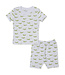 Kissy Kissy Green Crocodile Camp Short PJ Set