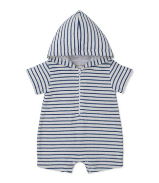 Kissy Kissy Blue Ocean Antics Terry Romper