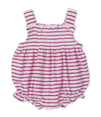 Kissy Kissy Fuchsia Ocean Antics Smock Terry Bubble