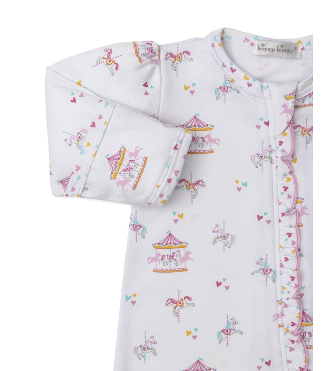 Kissy Kissy Carousel Magic Zip Footie
