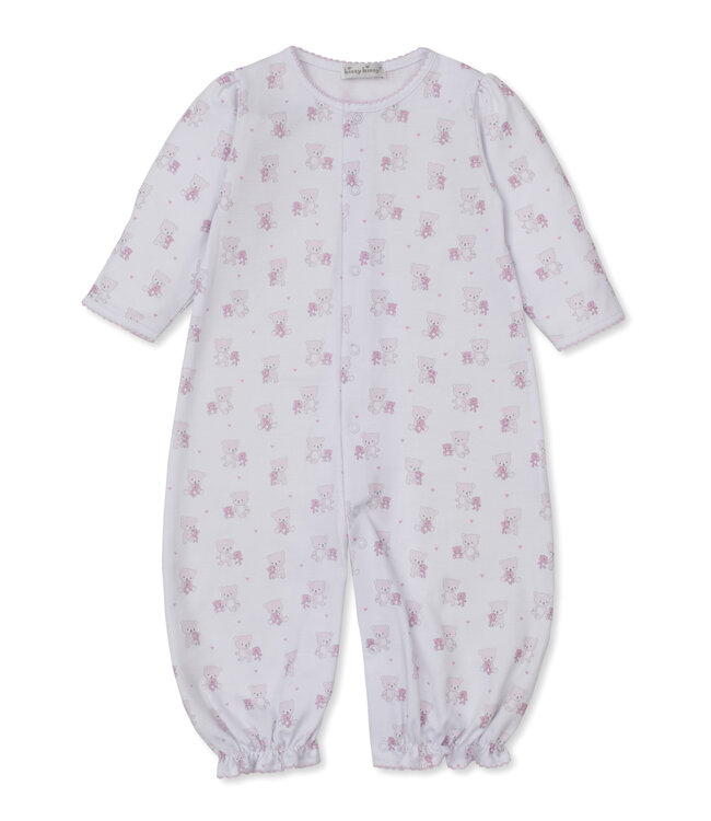 Kissy Kissy Pink Teddy Bear Love Convertible Gown