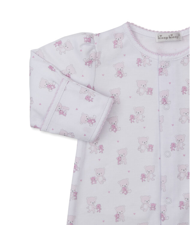 Kissy Kissy Pink Teddy Bear Love Convertible Gown