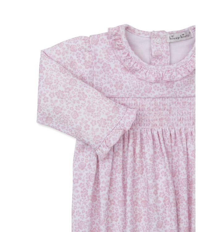 Pink Country Gardens Smock Sack