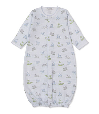 Kissy Kissy Blue Safari Party Convertible Gown