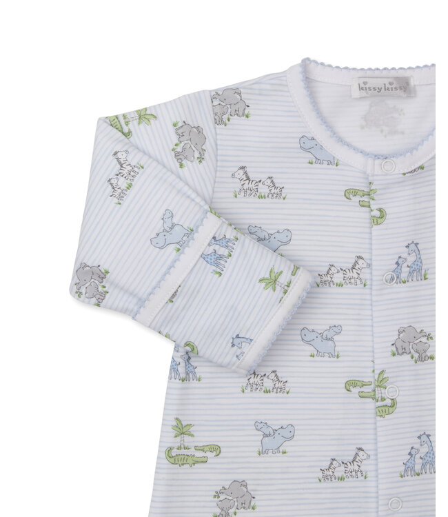 Kissy Kissy Blue Safari Party Convertible Gown