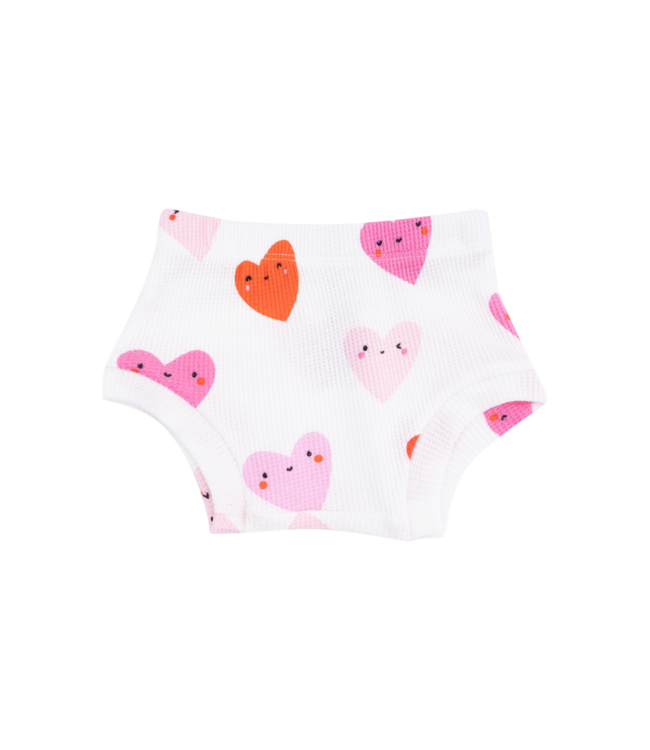 Angel Dear Happy Hearts Dress & Bloomer Set