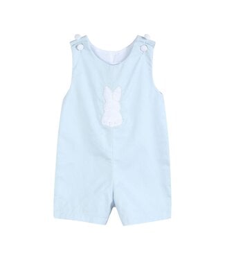 Lil Cactus Blue Fuzzy Bunny Overalls