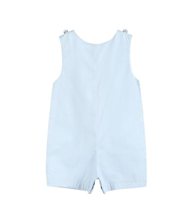 Lil Cactus Blue Fuzzy Bunny Overalls
