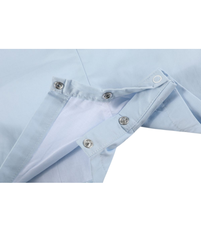 Lil Cactus Blue Fuzzy Bunny Overalls