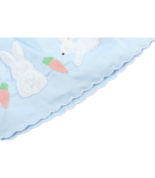 Lil Cactus Light Blue Bunny & Flowers Dress