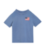 Pedal Blue Organic Flag Tee