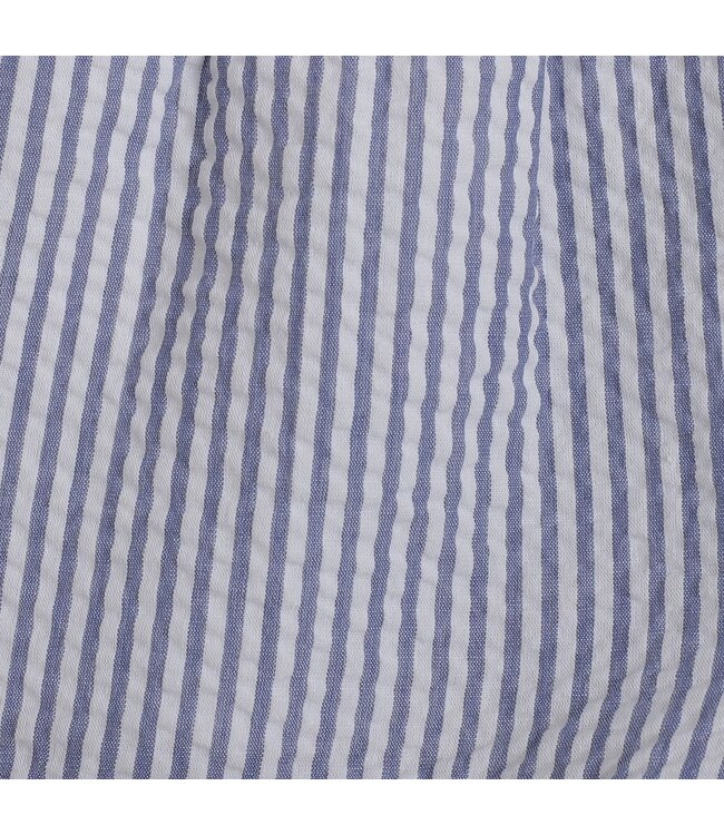 Pedal Blue Girl Seersucker Shorts