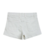 White Jean Shorts