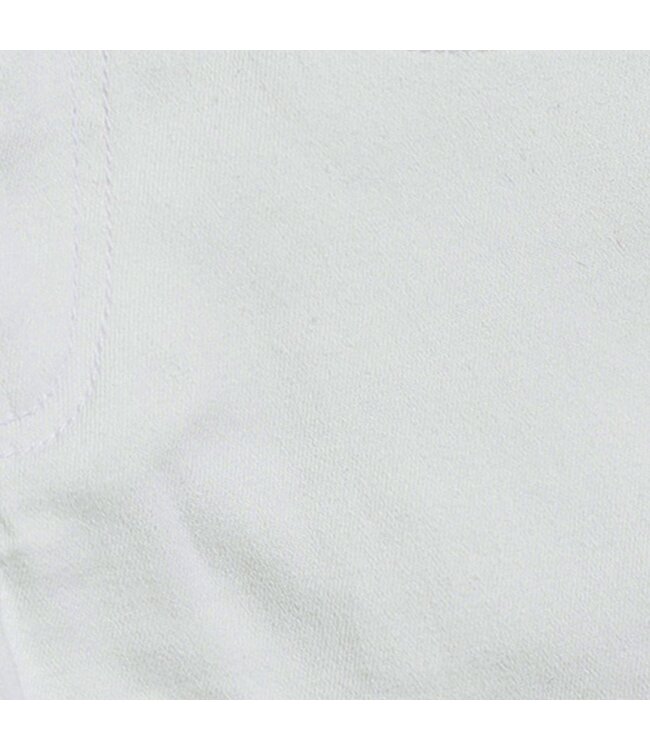 Pedal White Jean Shorts