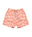 Snapper Rock Orange Cali Palms Recycled Swim Trunk