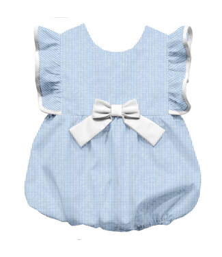 vive la fete Light Blue Mini Check Bubble