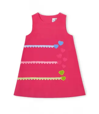 Florence Eiseman Corduroy Jumper w/Hearts