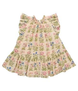 Pink Chicken Leafy Floral Harper Dress