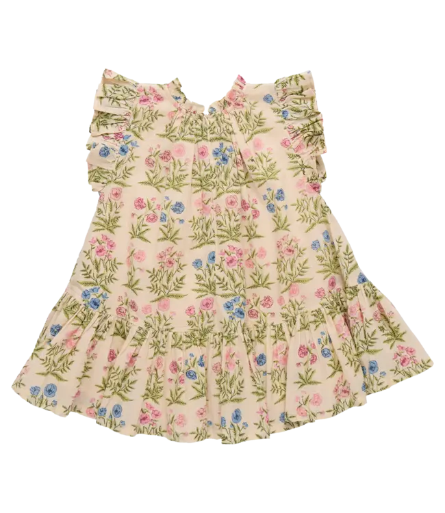 Pink Chicken Leafy Floral Harper Dress