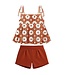 Egg Yolk Orange Short Set
