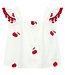 Milon White Top w/Cherries Short Set