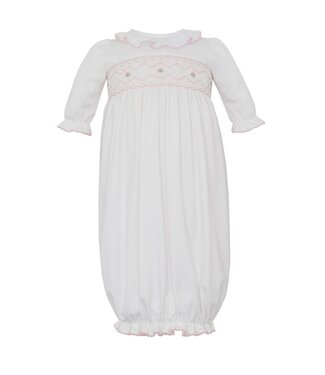 Petit Bebe Alice White Knit Sac