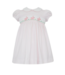 Petit Bebe Bunnies Pink Knit Stripe Dress