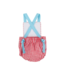 Richmond Red Gingham/White Sayre Sunsuit