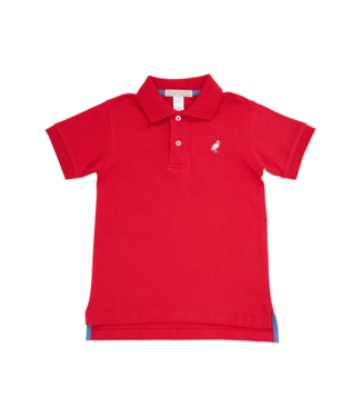 Beaufort Bonnet Richmond Red Prim and Proper Polo