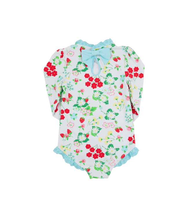 Beaufort Bonnet Berry Sweet/Blue Sarasota Surf Suit - UPF 35