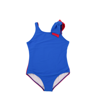 Beaufort Bonnet Rockefeller Royal/Red Brookhaven Bow Suit