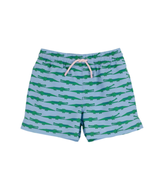 Beaufort Bonnet See Ya Later Alligator/Pink Tortola Swim Trunks