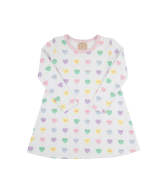 Beaufort Bonnet We Heart You/Pink L/S Polly Play Dress
