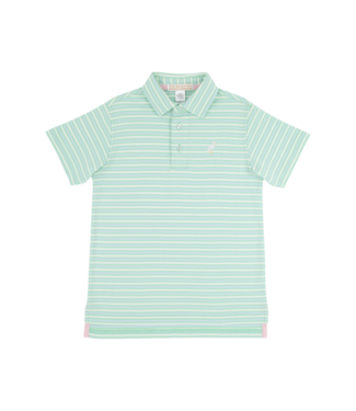 Beaufort Bonnet Sumner County Stripe Prim and Proper S/S Polo