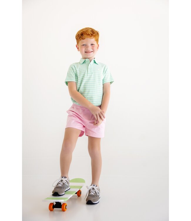 Beaufort Bonnet Sumner County Stripe Prim and Proper S/S Polo