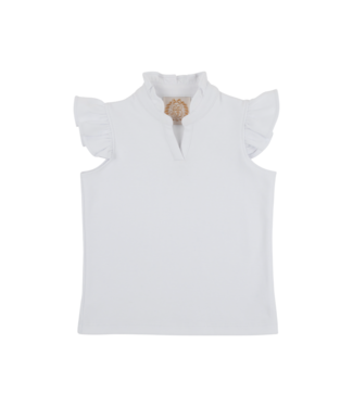 Beaufort Bonnet Worth Ave White Rosie Ruffle Top