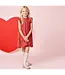 Pink Chicken Red Mini Hearts Stevie Dress