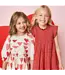Pink Chicken Red Mini Hearts Stevie Dress