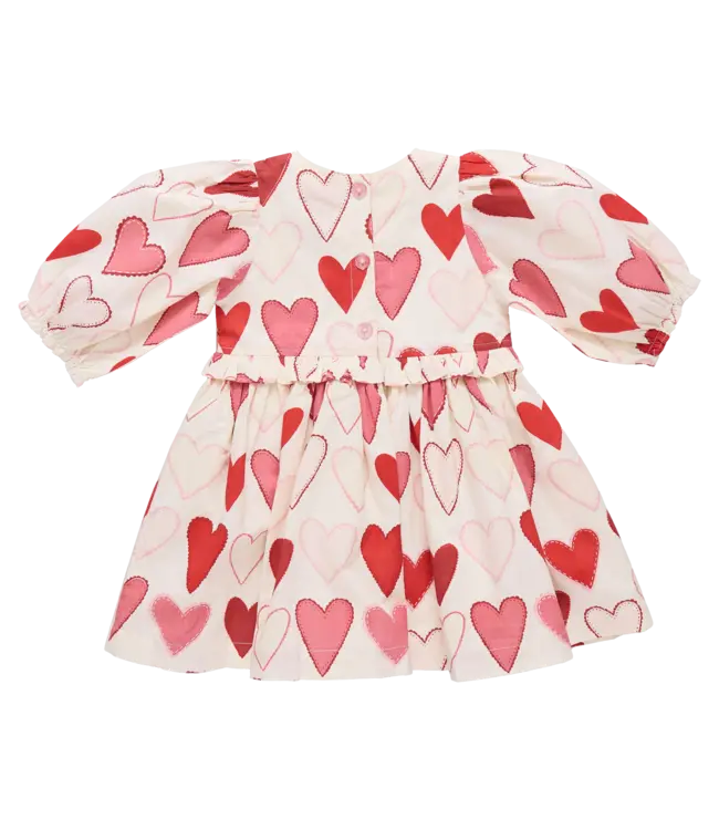 Pink Chicken Gradient Hearts Renee Dress