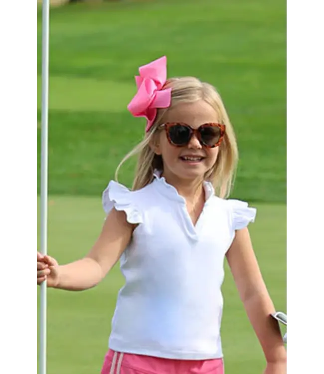 Beaufort Bonnet Worth Ave White Rosie Ruffle Top