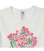 Coral Organic Floral Tee