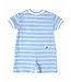 Florence Eiseman Stripe Knit Shortall with Elephant & Friends