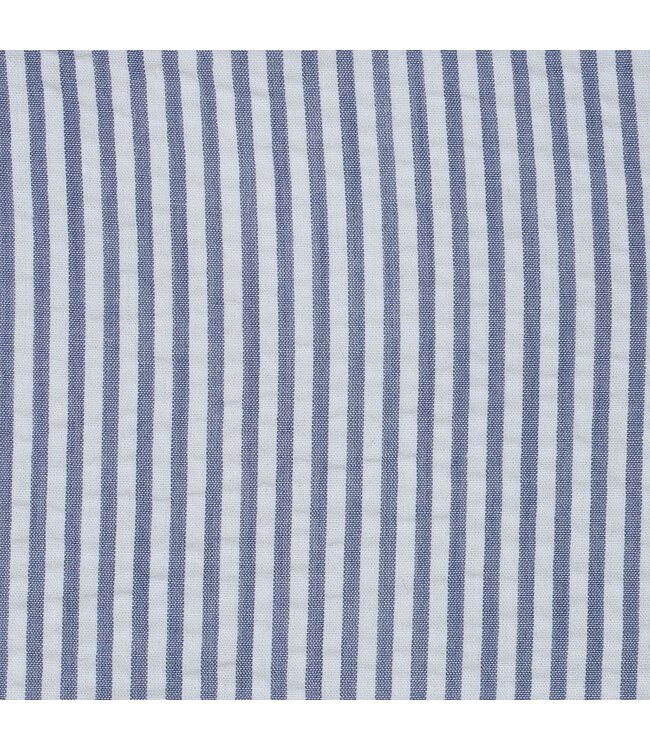 Blue Seersucker Short