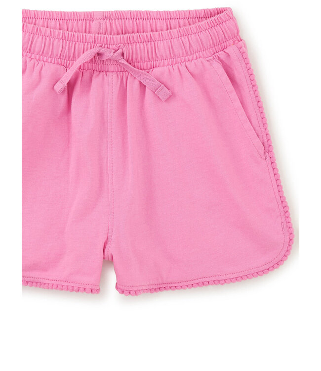 Tea Collection Perennial Pink Pom Pom Shorts