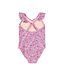 Tea Collection Carnation Toss Ruffle One Pc. Swimsuit