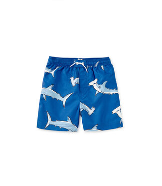 Tea Collection Hammerhead Sharks Mid-Length Swim Trunks