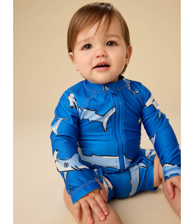 Hammerhead Sharks Rash Guard Swimsuit