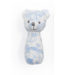 Toile Teddy Bear Rattle