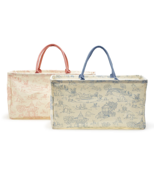Toile Hamper Bag